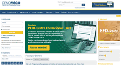 Desktop Screenshot of cenofisco.com.br